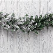 NEON-NIGHT Заснеженный еловый шлейф 2.7 м, Ø 26 см, ПВХ 307-122