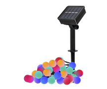 ФАZA Гирлянда солнечная Солнечн. свет-к SLR-G07-30M гирл., мат.шарики, мультицв .5040847