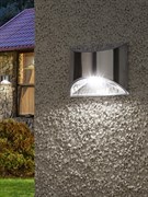 ЭРА ERAFS024-38 Фасадная подсветка Хром, на солнечной батарее, 4LED, 7lm Б0044251