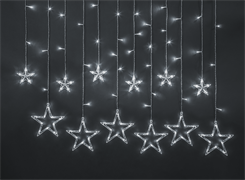 Navigator Гирлянда 93 680 NGF-D025-03 (бахрома звезды CW 138 2.5*1 м IP2 93680