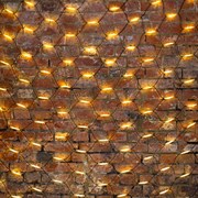 NEON-NIGHT Гирлянда "Сеть" 2x3м, черный КАУЧУК, 432 LED ТЕПЛЫЙ БЕЛЫЙ 217-126