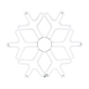 Фигура Снежинка из гибкого неона, 60x60 см, цвет свечения синий NEON-NIGHT 501-343