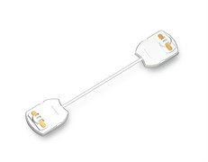 Ambrella Коннектор гибкий для однофазного встраиваемого шинопровода Standard 220V GL7187 WH белый GL7187