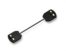 Ambrella Коннектор гибкий для однофазного встраиваемого шинопровода Standard 220V GL7188 BK черный GL7188