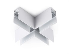 Ambrella Коннектор X-образный для накладного шинопровода Magnetic GL3375 WH белый 170*170*53.7 GL3375