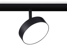 Ambrella Светильник светодиодный трековый для шинопровода Magnetic GL3855 BK черный IP20 18W 4200K 48V D115*30 GL3855
