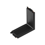 Novotech 135213 SHINO NT23 000 черный Соединитель с токопроводом "Г" для низковольтного шинопровода IP20 48V SMAL 135213