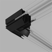 Elektrostandard Slim Magnetic Коннектор угловой внутренний для шинопровода в натяжной потолок (черный) 85124/00 a062151