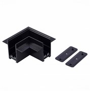 ST LUCE ST021.422.14 Угол-соединитель для встраиваемого  шинопровода Skyline 220 Черный ST021.422.14