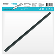 Gauss Шинопровод накладной 1м черный (с адаптером питания и заглушкой) TR103