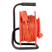 EKF PROxima Удлинитель на катушке "Атлант 2.0" 1 гнездо 50м без заземления  ПВС 2*1 10А/2,2кВт UKA02-10-210-1-50