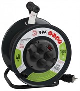 ЭРА RMx-4es-3x1.5-40m-IP44(KG) Удлинитель силовой на металлической катушке c/з 4 гн 40м КГ 3х1.5 Б0046848
