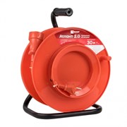 EKF PROxima Удлинитель на катушке "Атлант 2.0" 1 гнездо 20м без заземления  ПВС 2*0,75 6А/1,3кВт UKA02-06-275-1-20