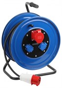 ЭРА Удлинитель силовой ЭРА IND380-RM-3e-5x2,5-30m-IP44 380В на катушке 3 розетки 1xCEE 5P/2xSCHUKO 30м КГ 5х2,5 32А IP44 Б0057310