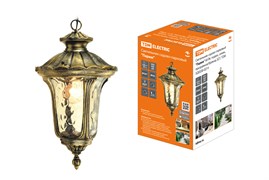 TDM Светильник садово-парковый "Париж" 60 Вт, подвес, алюм., прозрачное/бронза, Е27 SQ0330-0214