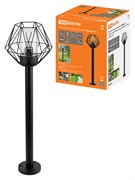 TDM Светильник садово-парковый "Доминго" 1х60 Вт, столб, H800 мм, металл, черный, Е27 SQ0330-2022