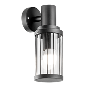 Gauss Светильник садово-парковый Vega на стену вниз 10.5*24*14.2cm, 170-240V / 50Hz, 1xE27, Max.60W, IP: 54, 4 GD022