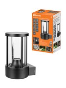 TDM Светильник садово-парковый "Лахти", 60 Вт, вверх, алюм., прозрачное/черный, Е27 SQ0330-0350