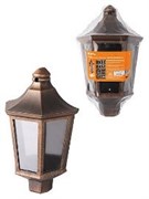 TDM Светильник садово-парковый НБУ 06-60-003 настенный, пластик, расс. поликарбонат, медь SQ0330-1405