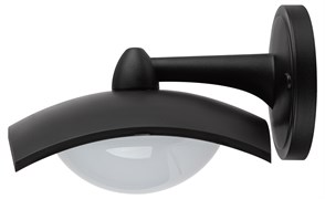 Садово-парковый светильник ЭРА ДБУ 07-8-004 Дели 4 черный 4 гранный IP44 светодиодный 8Вт 3000K Б0064289