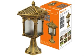 TDM Светильник садово-парковый "Самурай" 60 Вт, стойка, шагрень/бронза, Е27 SQ0330-0078