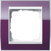 Рамка 1-пост, Gira Event Clear для центральных вставок белого цвета цвет кабачка