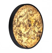 Odeon Light 5064/40L L-VISION ODL24 черн./серо-беж./металл/натур.камень/акрил Настен.-потолочн. cветил.  с переключ.цветов.темпер. LED 40W 3000К/4000K 5064/40L