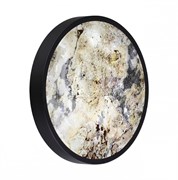 Odeon Light 5064/30L L-VISION ODL24 черн./серо-беж./металл/натур.камень/акрил Настен.-потолочн. cветил.  с переключ.цветов.темпер. LED 30W 3000К/4000K 5064/30L