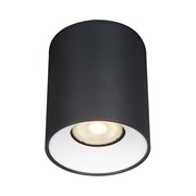 ST LUCE ST167.452.01 Светильник потолочный Черный GU10 1*50W IP20 D80xH95 220V Без ламп ST167.452.01