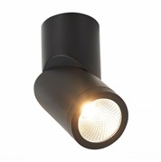 ST LUCE  ST650.442.10 Светильник потолочный Черный LED 1*10W 4000K 800Lm Ra>90 38о IP44 D60xH175 165-265V ST650.442.10