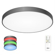 Citilux CL724155G1 Купер Черный Св-к Потол. с RGB CL724155G1