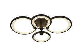 Светильник потолочный светодиодный ЭРА Модерн Odry CLL-1-78-RC BK с ДУ 78W 3000-6500К черный Б0069751