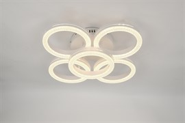 Светильник потолочный светодиодный Rivoli Juniper 6187-701 LED 75Вт 3000-6000К белый с пультом Б0068407