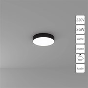 Arte Lamp A6635PL-1BK СВЕТИЛЬНИК ПОТОЛОЧНЫЙ FADO 300мм 35Вт 2800Лм 4000К A6635PL-1BK