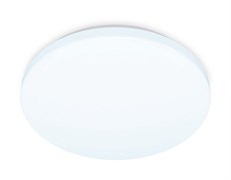 Ambrella Потолочный светодиодный светильник FZ1010 WH белый 30W 6400K D370*55 (Без ПДУ) FZ1010