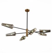 ST Luce SL1209.302.06 Светильник потолочный Бронза,Черный/Дымчатый E14 6*40W SL1209.302.06