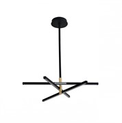 Lumion 6547/56L LEDIO LN23 025 чёрный, золотой Потолочный светильник LED 56W 4000K 2160Лм 220V PARKER 6547/56L