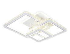 Ambrella Светильник потолочный светодиодный с пультом FA1732/3 WH/CH белый/хром 145W 3000K/4200K/6400K 670*510*150 (ПДУ РАДИО 2.4G) FA1732