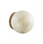 Odeon Light 6684/5CL L-VISION ODL24 203   Потолочный светильник латунь/металл/алебастр IP20 LED 5W 3000/4000 MARBELLA 6684/5CL