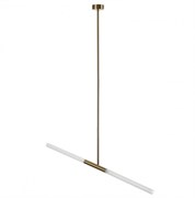 Odeon Light 4306/2 HIGHTECH ODL22 77 золото Потолочный светильник IP20 G9 2*40W SOHO 4306/2