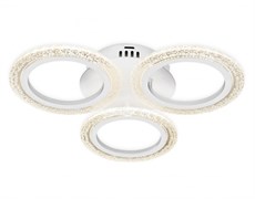 Ambrella Потолочный светодиодный светильник с пультом FA4050/3 WH белый 4200K/3000/6400K 30W D490*65 (ПДУ ИК) FA4050