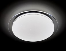 Ambrella Потолочный светодиодный светильник с пультом FF47 WH белый 48W D450*75 (ПДУ ИК) FF47