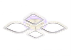 Ambrella Потолочный светодиодный светильник с пультом FA5147 WH белый 77W 680*630*90 (ПДУ РАДИО 2.4) FA5147