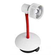 Lussole LOFT Металл/флекс Белый / красный Металл Светильник настенно-потолочный GU10 50W LSP-9819