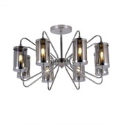 Evoluce SLE102302-08 светильник потолочный хром / дымчатый E14 8*40W SLE102302-08