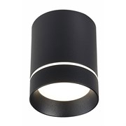 ST LUCE  ST115.432.07 Светильник потолочный Черный LED 1*7W 3000K 490Lm Ra>90 120о IP20 D79xH100 170-240V ST115.432.07