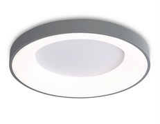 Ambrella Потолочный светодиодный светильник FZ1402 GR серый IP20 48W 3000K-6500K D500*50 (ПДУ ИК) FZ1402