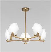 Eurosvet Marble 60158/5/ потолочный светильник/ латунь a065049