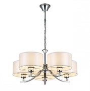 Citilux CL466150 Эвита Хром+Белый Люстра CL466150