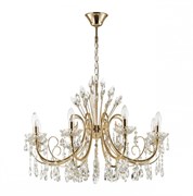 Odeon Light 4977/8 HALL ODL23 000 золотой/хрусталь Люстра E14 8*40W VERSIA 4977/8